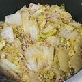 かぐら_'s cooksnap of when they made 白菜とひき肉の煮物.