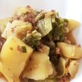 KumiminCo's cooksnap of when they made ひき肉とじゃがいものほっこり味噌煮♪.