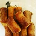 niyaomom's cooksnap of when they made お弁当♬簡単♡竹輪豚肉巻き＊みそテリヤキ.