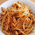 なっとういち母さん's cooksnap of when they made 辛辛♪豚モツともやしのキムチ炒め.