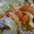 sonomay's cooksnap of when they made キャベツと豚ひき肉のトマト煮込み.