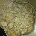 Miyuki1003's cooksnap of when they made 鶏むね肉と筍 もやしの胡麻油香る中華煮.
