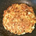 ☆こまっと☆'s cooksnap of when they made ヘルシー長芋お好み焼き.