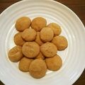 ゆみこう☆'s cooksnap of when they made ビニール1枚☆簡単きなこボーロ☆.