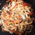 3ys's cooksnap of when they made 簡単✩フライパンで切り干し大根の煮物.