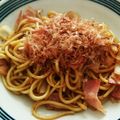 ひなちい's cooksnap of when they made ちゃんぽん麺で和風パスタ.