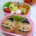 アイスママ's cooksnap of when they made ハローウィン☆キャラ弁.