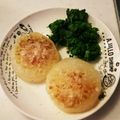 Sようよう's cooksnap of when they made 踊るかつお節の大根ステーキ♪.