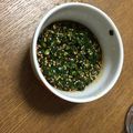 クックF0HEZT☆'s cooksnap of when they made にらとラー油のピリ辛混ぜご飯.