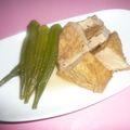 bergamoto's cooksnap of when they made オクラとがんもの煮物.