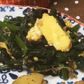 みず＊'s cooksnap of when they made 小松菜と卵の磯炒めMIX～お弁当にグ～！.