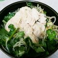 MMまどか's cooksnap of when they made 蒸し鶏とパクチーのサラダ.