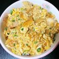★ちぃ★'s cooksnap of when they made ウチの親子丼＊丼つゆの割合メモ＊.