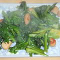 きらり流れ星's cooksnap of when they made ほうれん草とウィンナー☆めんつゆ炒め.