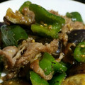 クックH6LN79☆'s cooksnap of when they made 野菜1つで簡単！なすと豚肉の甘辛炒め.
