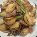 ともっちQQ's cooksnap of when they made 簡単！かぶのベーコン炒め.