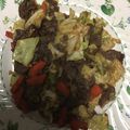 にむばすしゅたーぜん's cooksnap of when they made ◆焼肉のたれでスピード”簡単肉野菜炒め”.