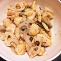 あやむーむ's cooksnap of when they made 蓮根と鶏胸肉のピリ辛炒め.