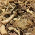 黄金の輝き亭's cooksnap of when they made 牛肉の大根おろし炒め.