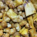 voyager☆'s cooksnap of when they made 時短（？）　大豆とサツマイモのから揚げ.