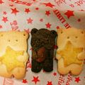 みみおたん's cooksnap of when they made 話題入♡抱っこくまさん♡型抜きクッキー♡.