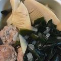 鈴木よしぞう's cooksnap of when they made 超簡単！めんつゆで肉団子入り旬の若竹煮だ.