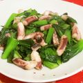mmameco's cooksnap of when they made 簡単！小松菜とイカの中華旨煮.