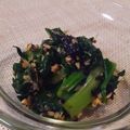 rikihaha's cooksnap of when they made 小松菜と鮭フレークの和え物.