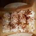 ma___111's cooksnap of when they made 喫茶店風✿生クリームシナモントースト♡.