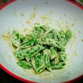 くみみん♪'s cooksnap of when they made 絶品!!☆スナップエンドウのマヨごま和え.
