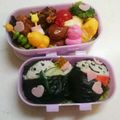ひろのん♪'s cooksnap of when they made ＊キャラ弁＊　ひな祭りのお弁当✿.
