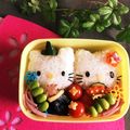 bsmiled123's cooksnap of when they made ひな祭り＊キティちゃんのお雛様＊キャラ弁.