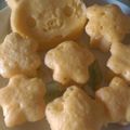 クックV45EVU☆'s cooksnap of when they made 離乳食 油・砂糖無し にんじん蒸しパン☆.