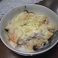 teruaco's cooksnap of when they made キノコとベーコンのドリア☆.