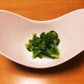 ❁Abake❁'s cooksnap of when they made 菜の花のからしあえ♡簡単白だしver♪.