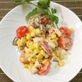 ヌーシ's cooksnap of when they made たことミニトマトのスイチリマヨサラダ.