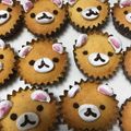 クック6FMGWJ☆'s cooksnap of when they made かわいい♪リラックマのカップケーキ.