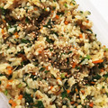 mailuvsly's cooksnap of when they made 大根の葉とたくあんの和風チャーハン.