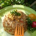 もりあん農園's cooksnap of when they made きんぴらごぼうとベーコンのパラパラ炒飯.