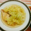 qpyoko's cooksnap of when they made キャベツと鶏手羽元の簡単スープ.