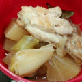 MaronDINKS's cooksnap of when they made 鶏手羽元肉と大根とねぎの煮物.