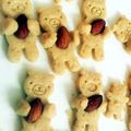 うさこママ★'s cooksnap of when they made アーモンド抱っこクッキー☆.
