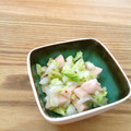 二角形's cooksnap of when they made 白菜と魚肉ソーセージの粒マスタードサラダ.