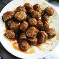 ちびママあや's cooksnap of when they made レンジで簡単★揚げない肉だんご.