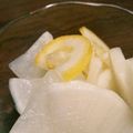 ちかこん☆'s cooksnap of when they made だいこんのレモン漬け★簡単漬け物.