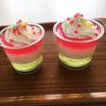 いちご２１５'s cooksnap of when they made 3色ﾊﾞﾊﾞﾛｱ.