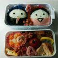 りゆこっち's cooksnap of when they made ひな祭り☆キャラ弁.