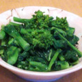 ヒナヒサキママ's cooksnap of when they made 白だしで簡単！菜の花のからし和え.