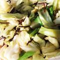 wheel☆bus's cooksnap of when they made レンジで簡単☆キャベツと塩昆布の一品.