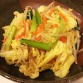 すーたんさん's cooksnap of when they made 【簡単ヘルシー】キャベツとモヤシのナムル.